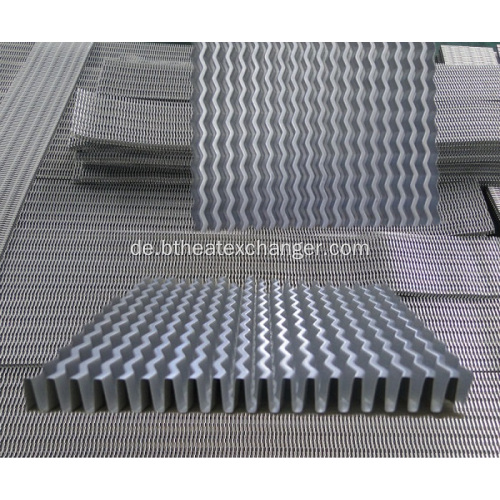 Big Pitch Wavy Fin für Harvester Heat Exchanger